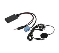 UPALDHOU Handsfree Microphone Replacement AUX IN Cable Fit for for, Easy to Operate for Car, ABS+Metal Material