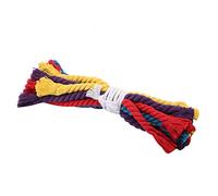 UPALDHOU Hanging Bird Toy Colorful Chewing Toy Cotton Rope for Preventing Depression