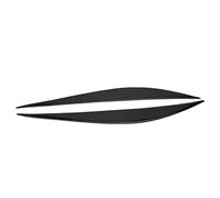 UPALDHOU Headlight Eyebrow Trim Piano Black 3 Series F30 2013-2015