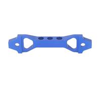 UPALDHOU Heavy Duty Battery Hold Down Bracket for Secure Battery Installation Compatible with Various Car Models Aluminum Alloy 7.13 X 1.65 X 0.79in (Blue)