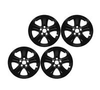 UPALDHOU Hubcaps, Glossy Black 17in Wheel Skins, 4 Pcs Wheel Hub Cap Replacement for XLE LE 2019 to 2023 Car Exterior Accessories, Sturdy Construction, Easy Installation with Enhanced