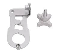 UPALDHOU Jack Handle Keeper, Metal Jack Handle Bar Protector for Hi-Lift Jacks, No Splitting, Cracking or Replacing, with Secure Lockable Design