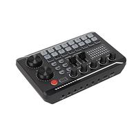 UPALDHOU Live DOUBLE MULTIFUNCTIONAL CANAL Live SOUND SOUND Card for Mobile Phones, 16 Bit 44.1 KHz DJ DJ for Karaoke Studio Acoustic, Built with Card F998 Podcast