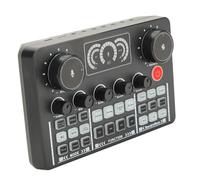 UPALDHOU Live Transmission Sound Card Mixer with 800 MAh Built for Karakedj Mixers, of a Language to Entertain the Singing Needs