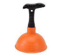 UPALDHOU Mini Plunger Powerful Slip Proof Handle Efficient Small Drain Plunger for Toilet Sink, Silicone Material (Green)