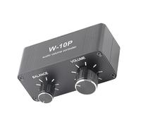 UPALDHOU Mini Stereo Audio Volume Controller Compact Lossless Signal Adjuster for Home Entertainment with Jack 3.5mm Output for Music Enthusiasts