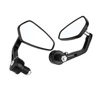 UPALDHOU Motorcycle 7/8 Handlebar Rearview Mirrors, 2pcs Aluminum Universal for All Motorcycles With 7/8 Inch Handlebar
