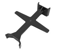 UPALDHOU Motorcycle Fork Saver, Suspension Support Brace for Dirt Bike, with 2 Straps, Prevents Front Fork Damage During Transportation (Black)