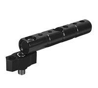 UPALDHOU Motorcycle Handlebar Extender Mount for, Universal with Space-saving Anti-rust Wear-resistant Design (A(black))