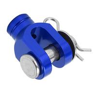 UPALDHOU Motorcycle Rear Brake Clevis CNC Aluminum Replacement for YZ125X YZ450FX WR450F, Easy Installation Rear Brake Clevis for DIY Enthusiasts (A(blue))