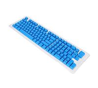UPALDHOU OPQ OPQ Keyboard Keyboard Covers, Two -colored Injection, Give Their Bright, Which Is Suitable for Most 61/64/71/78/84 Buttons (Dark blue white characters)