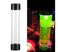 UPALDHOU PC Cooler Water Tank, 240mm Efficient Heat Dissipation | Acrylic clear view, Tight G1/4 threads, Practical and reliable