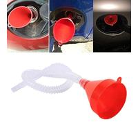 UPALDHOU Plastic Oil Funnels Durable Design, Smooth Pouring, Convenient Storage, with Large Flexible Spout for Gas Transfer, Gasoline