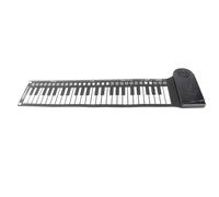 UPALDHOU Portable 49 Keys Roll Up Piano, 16 Tones 10 Rhythms Keyboard with Functional Hotkeys for Kids, Beginners Practice Anywhere, Ideal Choice for Kids Piano Lessons, Improvisation,