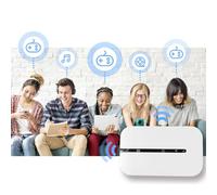 UPALDHOU Portable Wifi Hotspot with SIM Card Location, At High Speed 150 Mbit/S for Access to the 4G Network Everywhere