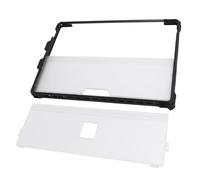 UPALDHOU PRO 7 PLUS TABLET PROTECTIVE RUGGED COVER WITH PENCHOGY SUPPORT, ELASTIC BAND ANTI -SLIP That Was Developed for the Simple Use of Onthgo, Ideal for Business Travelers (White)
