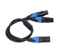 UPALDHOU Professional Microphone Splinter Cable -and for Mixing Amplifier, XLR XLR Cable with Male with Robust Plugs, Suitable for Effects and Equalizer