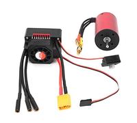 UPALDHOU RC Brushless Motor ESC Combo Kit 45A Sensorless Brushless Motor Waterproof ESC with High-Speed ABEC5 Bearings for 1/10 1/12 RC Cars