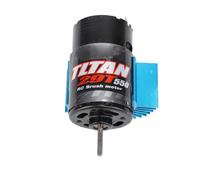 UPALDHOU RC Car Motor, 550 Water Proof Brushed Motor with Heatsink, High Performance for Axial SCX10 and Crawler Enthusiasts (29T)