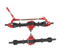 UPALDHOU RC Front Rear Axle Set, Metal Gear Axles for D90 D91, High Performance and Built to Last for 1/12 RC Cars (Black)