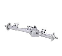 UPALDHOU RC Rear Axle Assembly Metal Rear Portal Axle Upgrade Parts for AXIAL RBX10 Ryft 1/10 RC Car with Anodized Aluminum Shell High Precision Roller Bearings Hard Steel Gears (Silver)