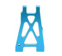 UPALDHOU RC Rear Lower Suspension Arms, Aluminum Alloy Upgrade for 4WD Optima 1/10 Off-Road Vehicle, Enhanced Performance and Durability (Blue)