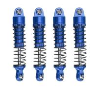 UPALDHOU RC Upgrade Parts, High Strength Aluminum Alloy Shocks for Front and Rear, Smooth Driving Experience, Precise Adjustability, Lightweight Design, Easy Installation, (Blue)