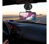 UPALDHOU Real Image Reflection, Reinforced Structure, Stable Suction Baby Car Mirror with Lenses, Versatile Usage for Safety Seats on Windshield or Anywhere You Like