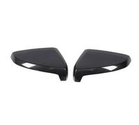 UPALDHOU Rear View Mirror Cover, ABS Plastic Replacement for D-Max 2021-2024, Weatherproof Adhesive Design with Easy Installation for Car Door Mirror Protection (Carbon Fiber Style)