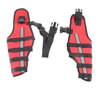 UPALDHOU Reflective Dog Leg Brace Durable Pet Knee Protector with Reflective Strips for Pets, Neoprene Material Ideal for Arthritis and Joint Support (S)