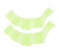 UPALDHOU Silicone Finger Network Gloves Reusable Swimming Wives to Swim Faster Men Adult Men 2 Couples (S)