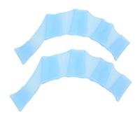 UPALDHOU Silicone Finger Network Gloves Reusable Swimming Wives to Swim Faster Men Adult Men 2 Couples (S)