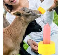 UPALDHOU Silicone Sheep Goat Lamb 50Pcs Nursing Bottle Replacement Nipple Durable Stretchy Soft for Feeding Orphaned Lambs