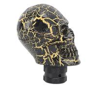 UPALDHOU Skull Gear Shift Knob Resin Manual Car Shifter Handle (Black)