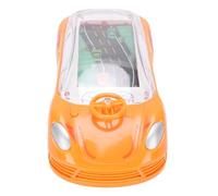 UPALDHOU Steering Wheel Toy Racing Wheel Toy Car Racing Games for Kids Handheld Driving Simulation Game Console with Immersive Tracks Challenges Safe Portable Design (Orange)