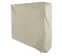 UPALDHOU Table By -Uutdoor Cover for Dust Dust for Tears for Tears for the Patio of the Courtyard 190 Polyester in Polyester with Beige Silver Coating