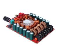 UPALDHOU TDA7498E Digital Amplifier Board 2x160W | PCB material, DC 15-36V input, polarity reverse protection, 4 6 8 ohm speaker use, temperature controlled fan