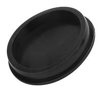 UPALDHOU Tongue Drum Bottom Cover, Rubber Soundhole Cap for Enhanced Sound, Eliminates Feedback and Improves Performance for Musicians (75mm inner hole)