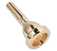 UPALDHOU Trombone Mouthpiece, 12.7mm 5G Euphonium/Baritone Mouth Piece Small Shank Brass Instrument Mouthpiece for Tenor Trombone (Gold)