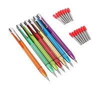 UPALDHOU Tungsten Steel Marking Pen, 7-Piece Set, Sturdy Aluminum Body | Magnetic design for easy retrieval, ideal for builders, versatile applications