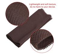 UPALDHOU Vuber of Mesh of Speech Mesh for Stereo Sound Speakers, Anti -Fabric Protection Diocesis for Home Cinema, Consist Polyester 1.4 M X 0.5 M (Brown)