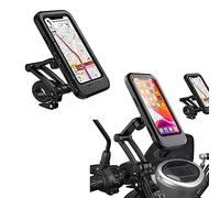 UPALDHOU Water Sensitive Motorcycle Mounting 360 ° 360 ° Rotation Telephone Support for Navigation By Calling a User Friendly Design Adapts to Most Telephone Models of Up to 6.7 Inches ABS+nylon