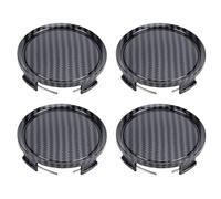 UPALDHOU Wheel Center Cap, 4PCS Automotive Tyre Center Hub Cap Waterproofing Multifunctional 74mm OD 69mm ID for Auto Vehicle
