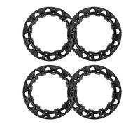 UPALDHOU Wheel Hub Trim Cover 8.97in Plastic ATV Universal 4-piece | Plastic Hubcaps, ATV Use, Universal Fitment, 149mm Inner Diameter, Scratch Protection, Tool Free Installation