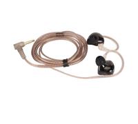 UPALDHOU Wired Hifi Rich Sounds 1BA 1DD Rush Crash for, for the Family, the School, 2 Black Pack (Carbon Fiber Standard)