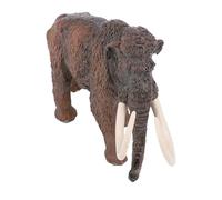 UPALDHOU Woolly Mammoth Figurine Mammoth Statue Ancient Animal Model Toy Highly Detailed Design Safe Durable Plastic Large Size with Textured Hair for Kids Educational Playroom Decoration