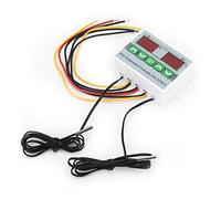 UPALDHOU ZFX-ST3012 Digital Temperature Controller, Intelligent Microcomputer Thermostat with Dual Display for Home and Industrial Use, High Precision -50℃ to 110℃, ABS Material (#2)