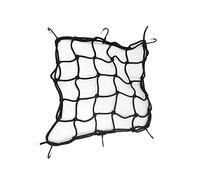 UPANBIKE 11.8"*11.8" Motorcycle Bike 6 Hooks Hold Down Bungee Carrier Cargo Net Stretch Web Mesh Gas Luggage Helmet