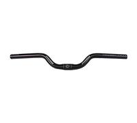 UPANBIKE Aluminium 52cm Riser Bar for Fixed Gear Bike, Mountain Bike, Road Bike (Black)