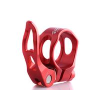 UPANBIKE Aluminum Alloy Bike Seatpost Clamp Hollow Quick Release 31.8mm 34.9mm Tube Clip